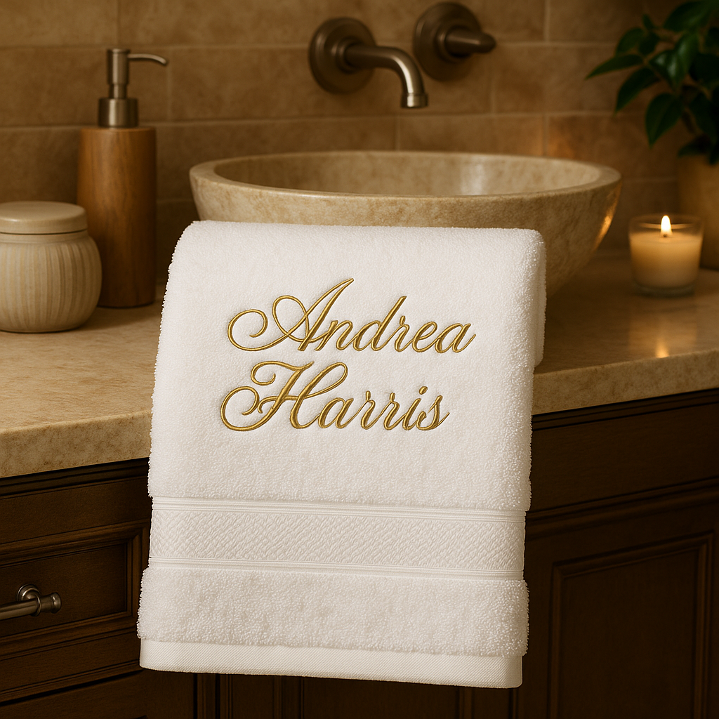 Luxury Embroidered Towels