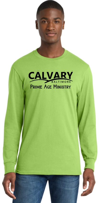 Custom T-Shirt- Calvary Baltimore Prime Age Ministry