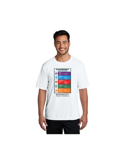 Custom T-Shirt- Baltimore City Schools Emergency Take Action