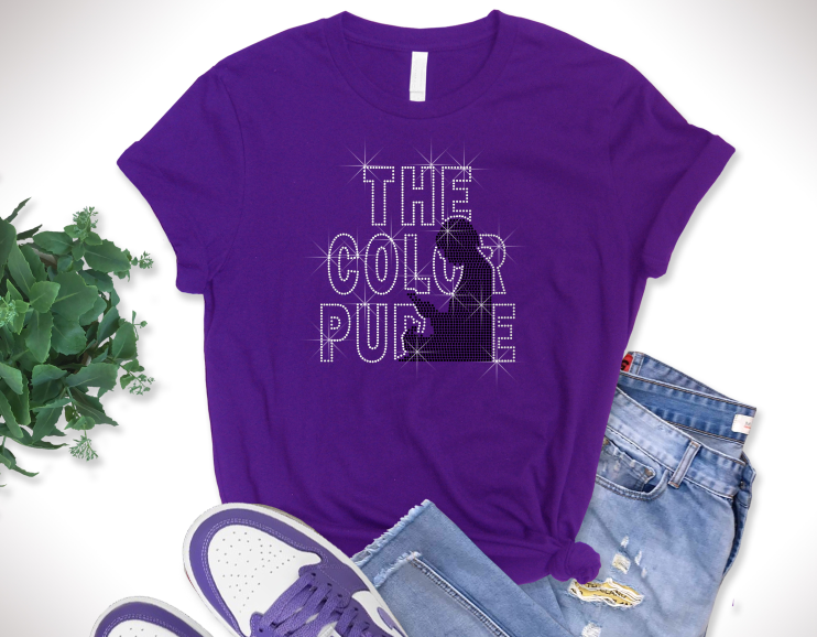 Purple Bling TEE