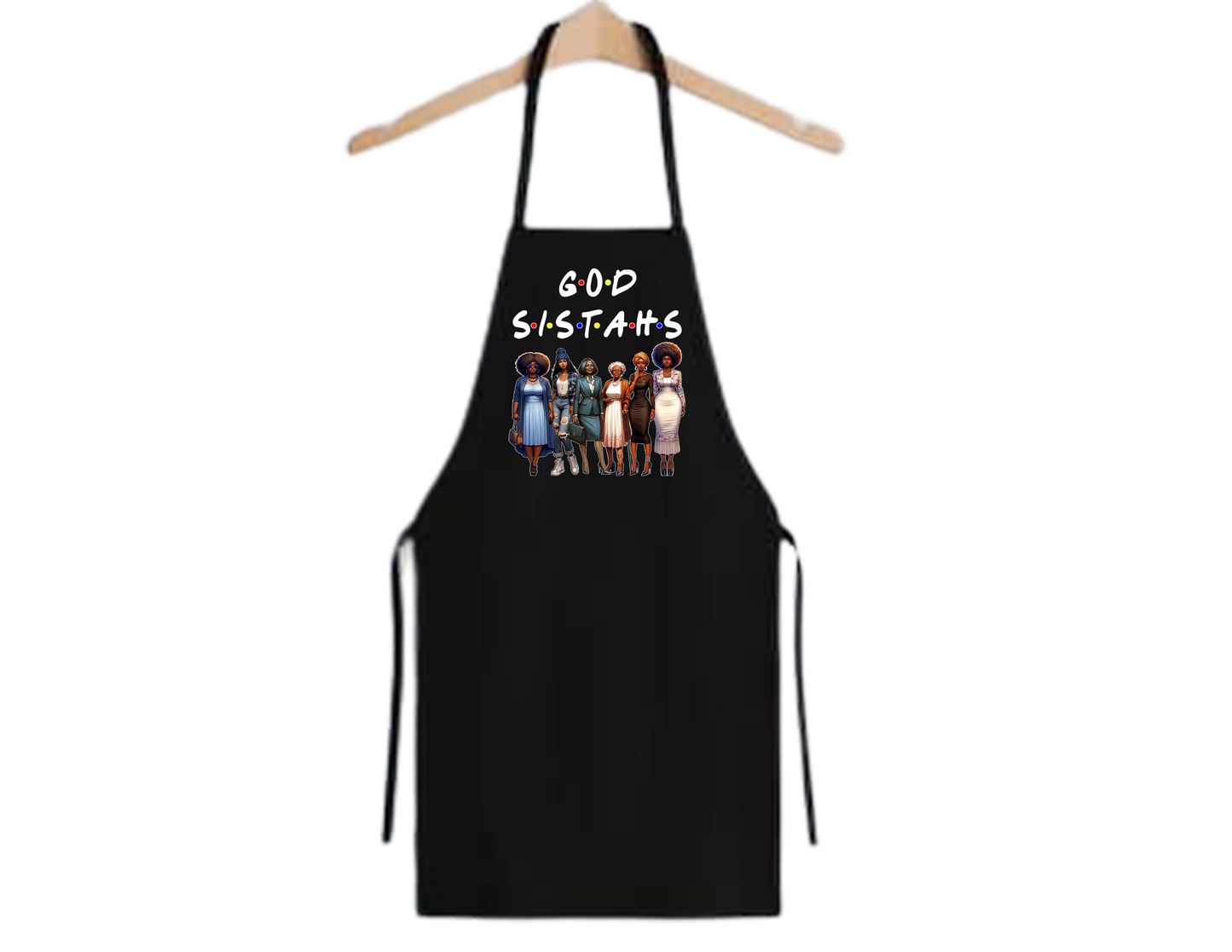 Custom Apron God Sistahs