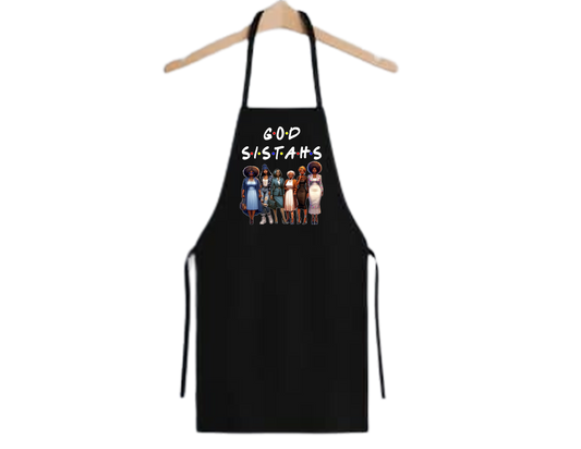 Custom Apron God Sistahs