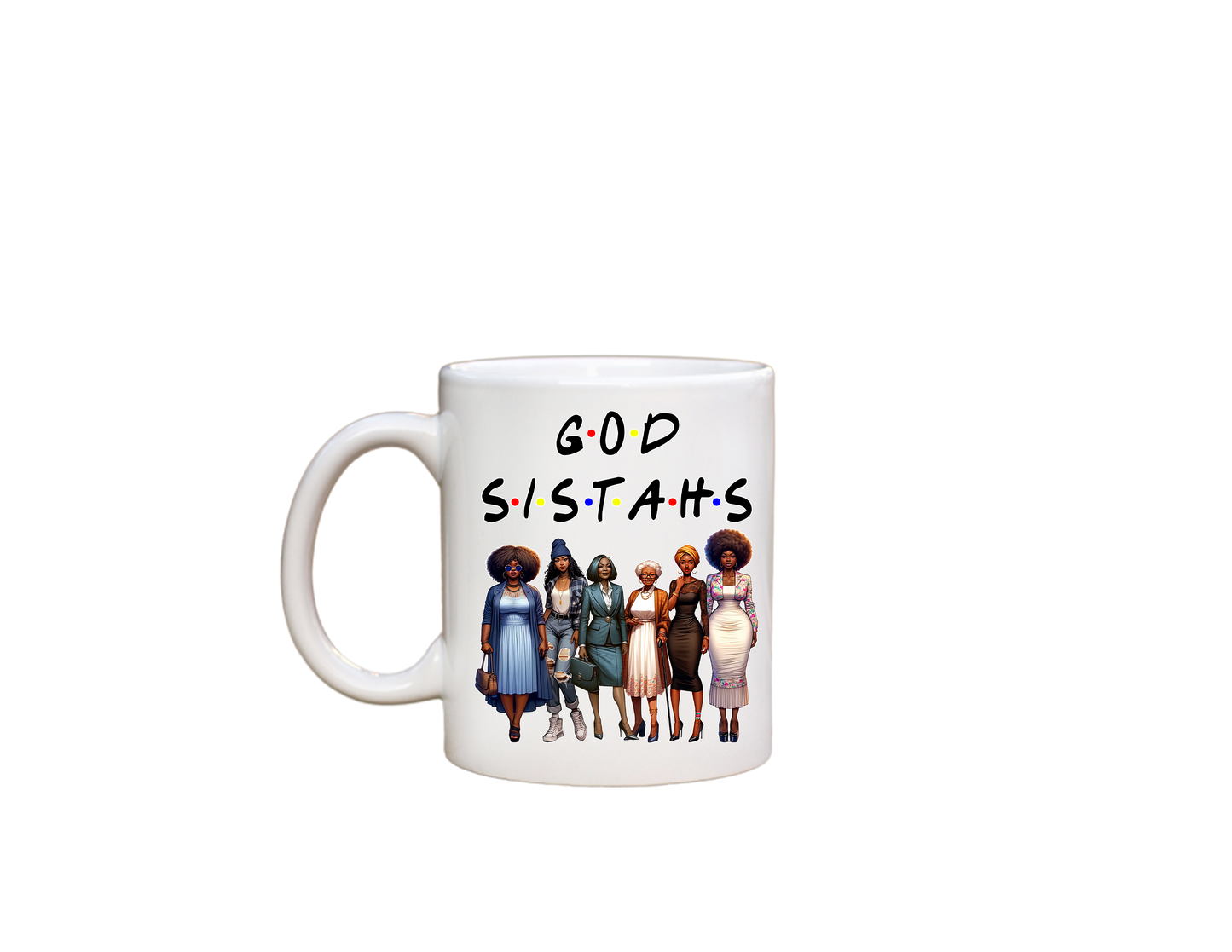 Custom Ceramic Mug Sistahs