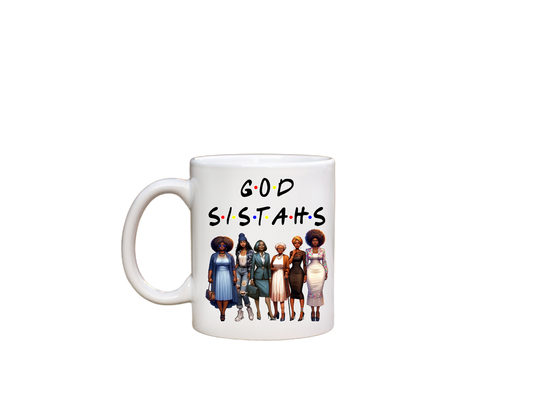 Custom Ceramic Mug Sistahs