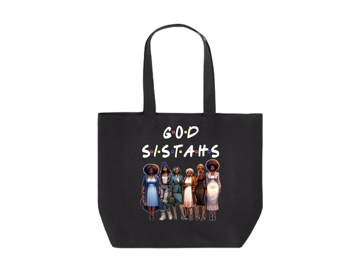 Custom Tote Bag God Sistahs