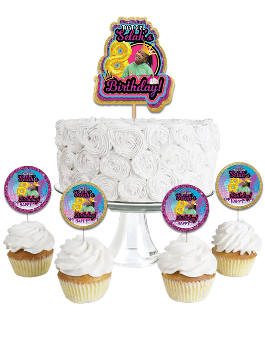 Custom Cake & Cupcake Toppers