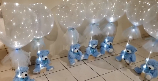 Lighted Balloon Centerpieces